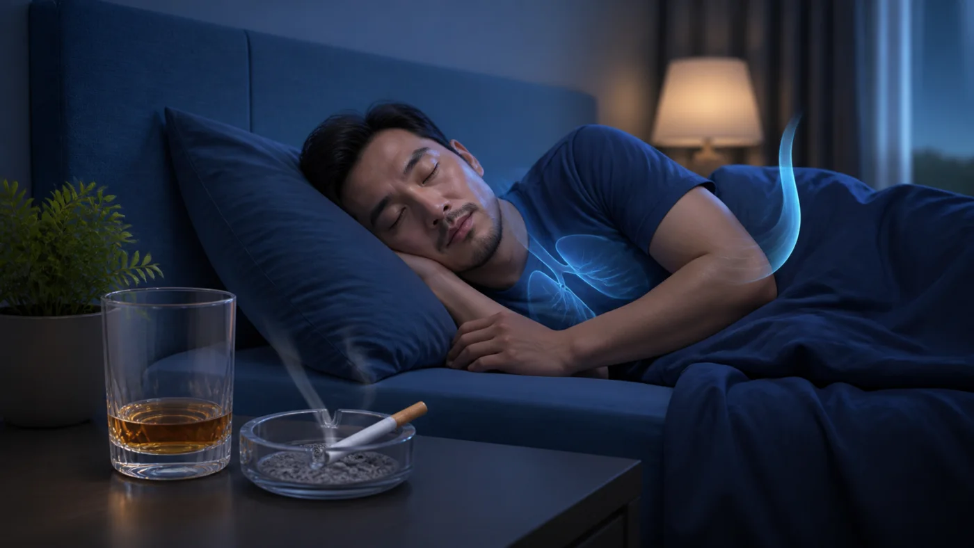 Alkohol, Rokok, dan Ngorok: Kebiasaan yang Diam-diam Memperburuk Sleep Apnea