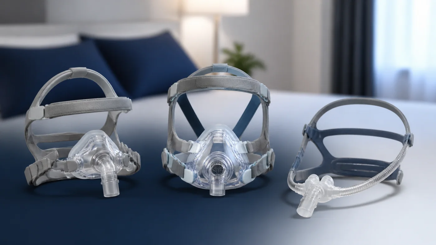 Panduan Memilih Masker CPAP: Nasal (N20), Full Face (F20), atau Nasal Pillow (P10)?