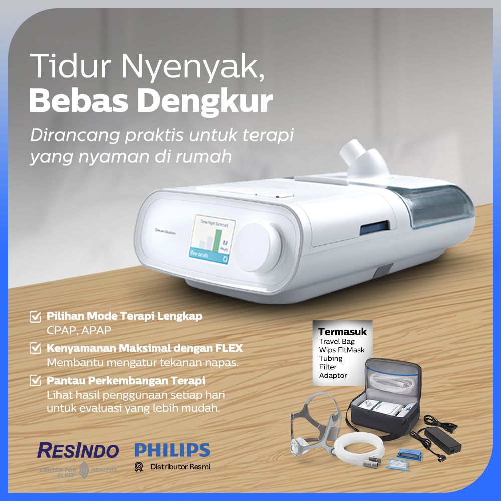 Pilihan masker untuk terapi Philips