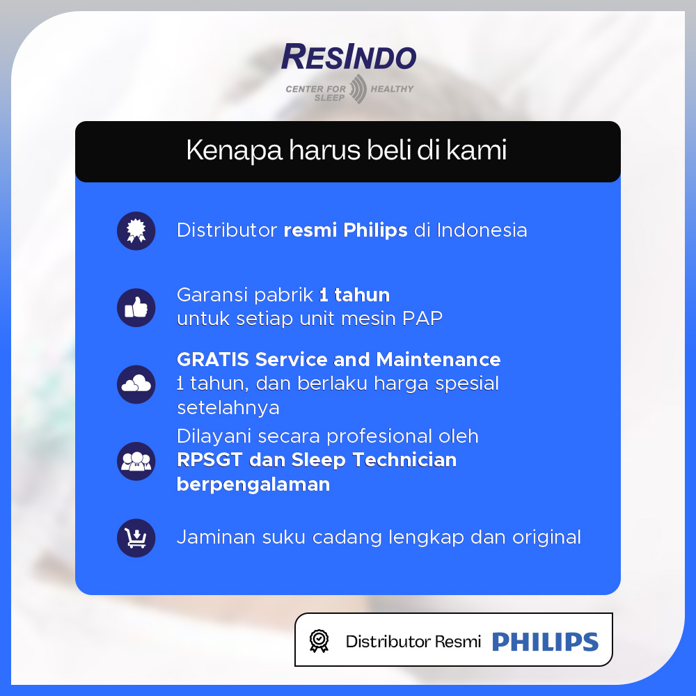 Alasan membeli produk Philips melalui Resindo